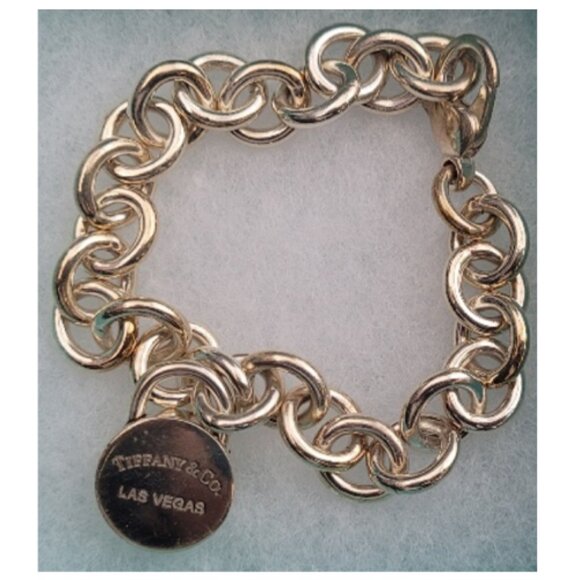 Tiffany & Co. Sterling Silver Love Bracelet – Las Vegas Edition - Picture 1 of 5